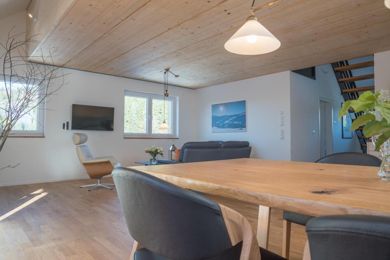 Haus Wiesenquelle, Deluxe-Apartment 'Feld & Berg' Feldberg  Kültér fotó
